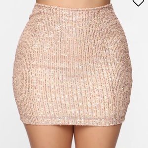 Sequin Skirt